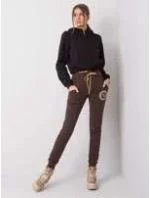 Tepláky RV DR model 14840046 hnědá - FPrice Tepláky RV DR model 14840046 hnědá - FPrice