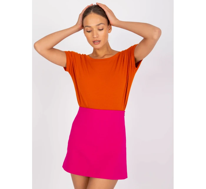 Tričko RV TS 4662.39P tmavo oranžové Tričko RV TS 4662.39P tmavo oranžové