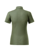 Dámske khaki polo tričko Prime (GOTS) Dámske khaki polo tričko Prime (GOTS)