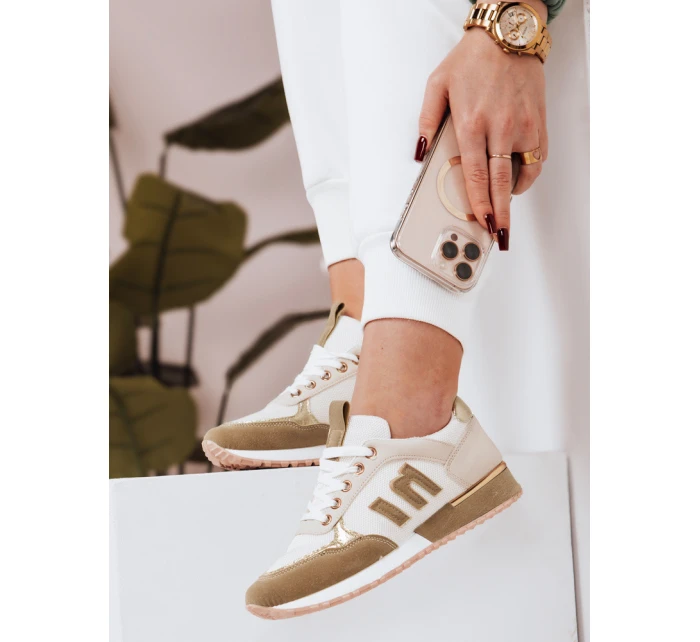 Dámské tenisky khaki Dstreet model 21962822 - FashionStreet