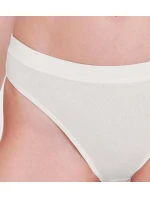 Dámske nohavičky GO Casual High legi - WHITE - biela 00GZ - SLOGGI