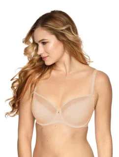Dámska podprsenka 882 Amanda beige maxi - GAIA