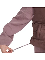 Dámska vesta 4F F299 tmavohnedá 4FWAW25TVJAF299 80S