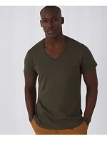 B&C Inspire V T /men_° Pánske tričko s výstrihom do V 01.TM44 khaki B&C Inspire V T /men_° Pánske tričko s výstrihom do V 01.TM44 khaki