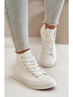 Dámské Zateplené Tenisky Z Eko Kůže Bílé Big Star model 21669546 - Big Star Shoes Dámské Zateplené Tenisky Z Eko Kůže Bílé Big Star model 21669546 - Big Star Shoes