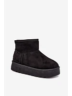 Černé sněhule na platformě Big Star model 22391239 - Big Star Shoes