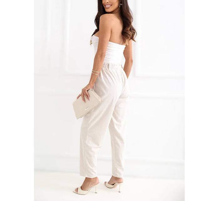 Spodnie RV SP model 22109769 jasny beżowy - FPrice