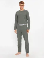 Pánske pyžamo U2BX00KBZG0 A911 sivé - Guess