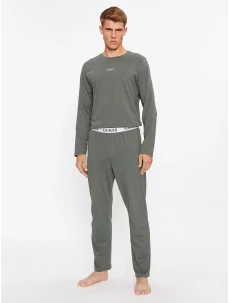 Pánske pyžamo U2BX00KBZG0 A911 sivé - Guess