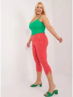 Dámské kalhoty model 21314653 korálové - FPrice