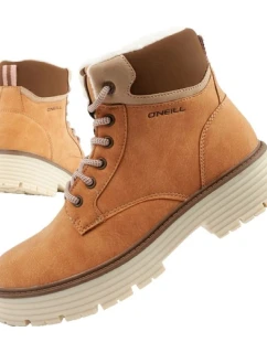 Topánky O'neill winter trappers dámske členkové topánky zateplené módne hnedé dámske