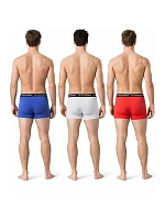 Le pánské boxerky 3PAK červené šedé tmavě modré model 22210267 Le pánské boxerky 3PAK červené šedé tmavě modré model 22210267