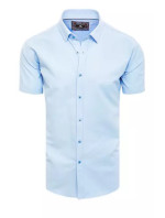 Modré pánske tričko s krátkym rukávom Dstreet KX0985