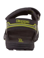Detské sandále Paxos K 260864K 1133 Čierna so zelenou - Kappa