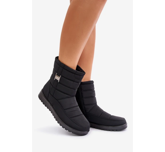 Ľahké dámske snežnice 24SN02-7999 black -Mezitha