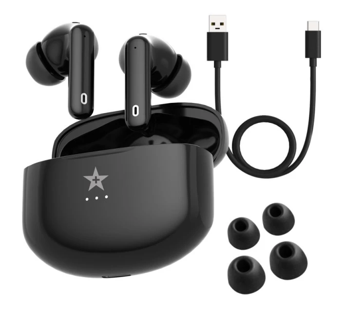 Bezdrátová sluchátka PRO Black model 21805381 - Giewont Bezdrátová sluchátka PRO Black model 21805381 - Giewont