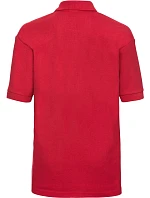 Dětské piqué polo 10. bright red model 22473550 - Russell Athletic Dětské piqué polo 10. bright red model 22473550 - Russell Athletic