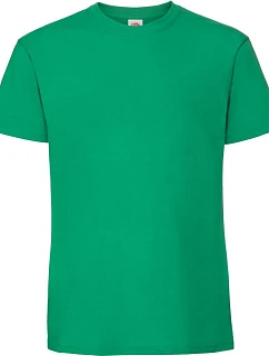 Iconic 195 T Pánské těžké tričko model 22417148 kelly green - Fruit of the Loom