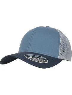 Flexfit 110T 6-panelová čiapka typu Trucker 55.110T v odtieňoch modrej