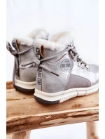 Dětské zateplené kozačky na zip Big Star model 21599152 - Big Star Shoes