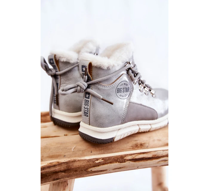 Dětské zateplené kozačky na zip Big Star model 21599152 - Big Star Shoes