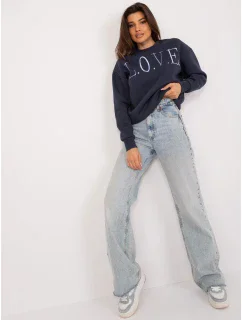 Mikina D10606BA02565C tmavomodrá