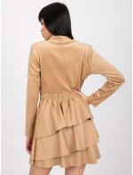 Blúzka DHJ BZ 6561.09P ťava