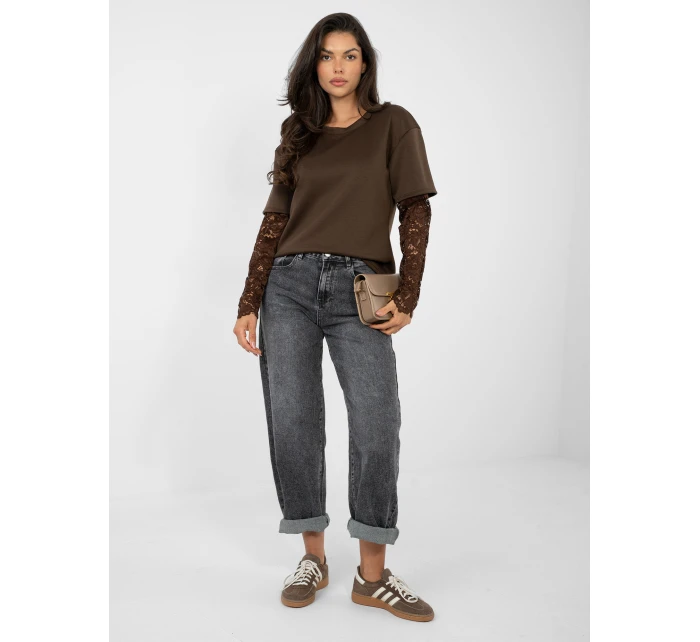 Blúzka IT BZ 22128.27 tmavohnedá