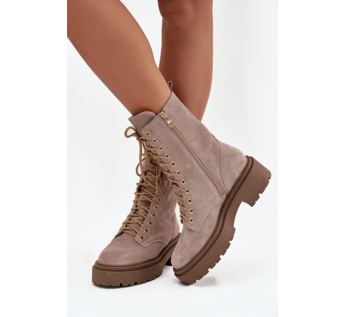 Šnurovací vyšší model 219116 Krok v štýle