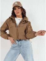 Dámska prechodná bunda GRAUS hnedá FashionStreet TY4235 Dámska prechodná bunda GRAUS hnedá FashionStreet TY4235