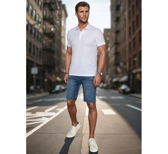 Pánské krátké modré džíny Dstreet model 21988436 - FashionStreet