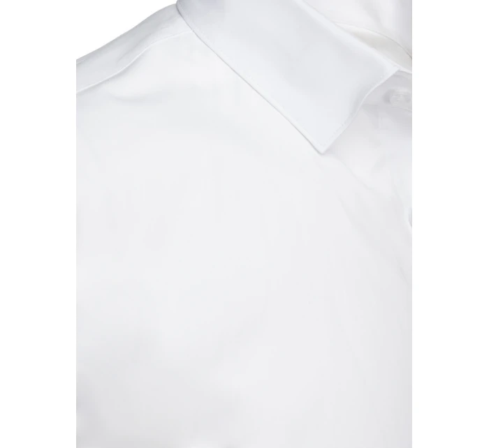 Pánské bílé tričko s krátkým rukávem Dstreet model 21989547 - FashionStreet