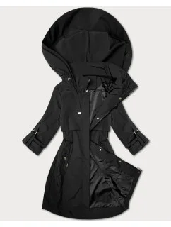 Černá dámská bunda s podšívkou model 21052960 - J.STYLE