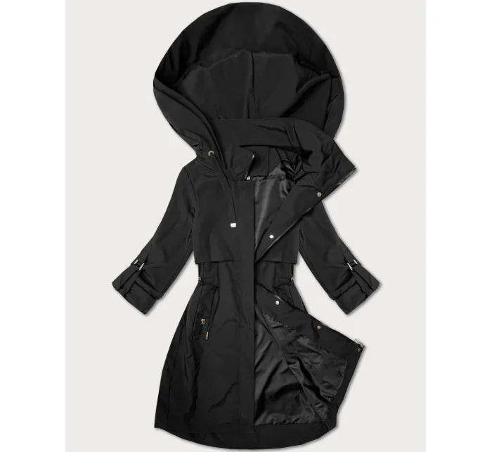 Černá dámská bunda s podšívkou model 21052960 - J.STYLE