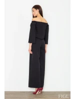 Dámsky overal M539 black - fígľov