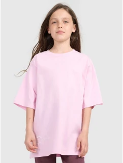 Dívčí tričko oversize s potiskem model 21736463 - 4F