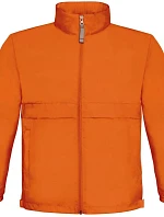 B&C Sirocco /kids Detská vetrovka bez podšívky 01.0950 oranžová