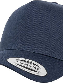 Flexfit 7707 5-panelová snapbacková čiapka 55.7707 tmavomodrá