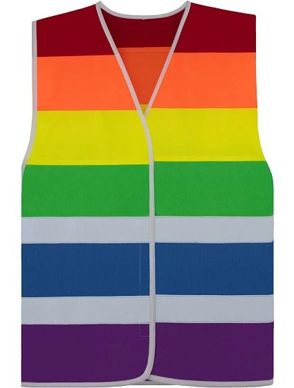 Korntex NAT – PRIDE Bezpečnostná vesta „Pride“ 76.KNAT rainbow Korntex NAT – PRIDE Bezpečnostná vesta „Pride“ 76.KNAT rainbow