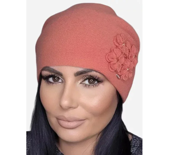 Dámska čiapka Rudy K.21.043.27 cinnamon - Kamea