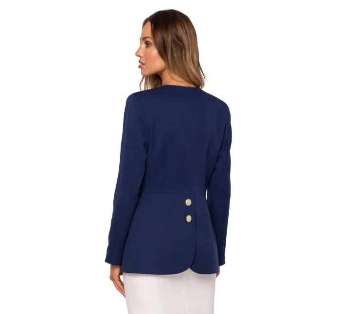 Frakčná bunda M665 tmavomodrá - Moe