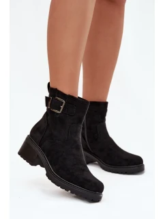 Topánky na podpätku model 217814 Krok vo veľkom štýle