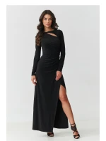 Dlhé šaty model 220425 Makadamia