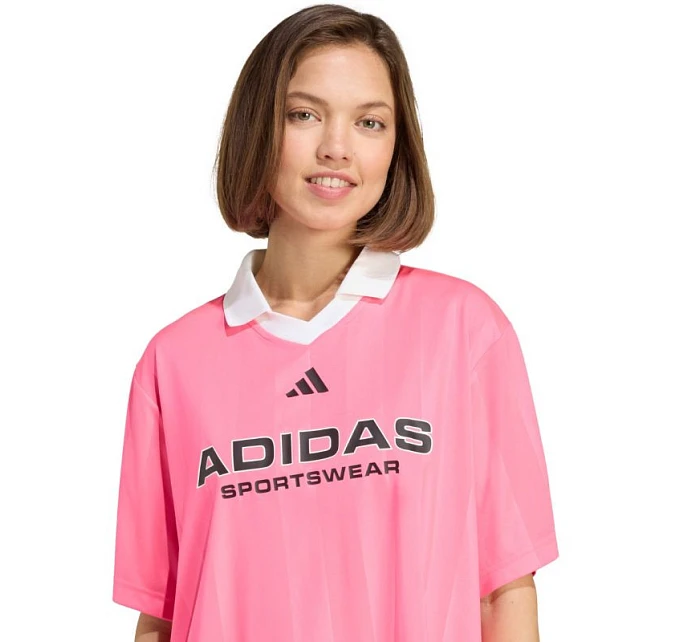 Adidas Tiro Q4 dámske tričko ružové JN2747