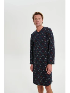 Vamp - Nočná košeľa s dlhým rukávom 19632 - Vamp
