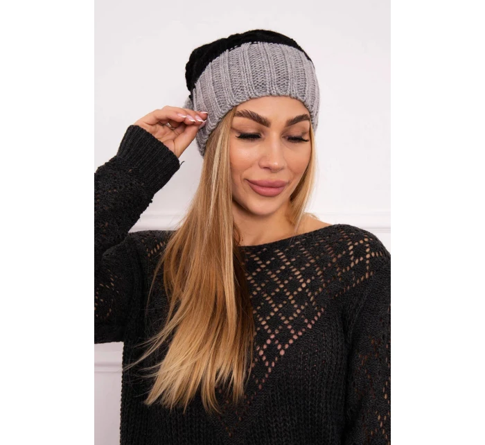 Paris fleecová čepice K212 model 18750085 - K-Fashion Paris fleecová čepice K212 model 18750085 - K-Fashion