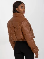 Dámsky kabát NM KR D2 3820 hnedý