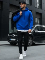 Pánska mikina s kapucňou modrá BX2392 Pánska mikina s kapucňou modrá BX2392