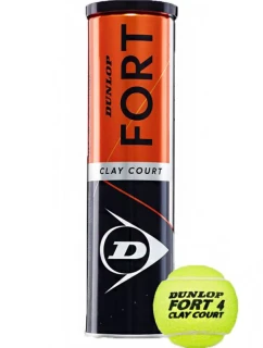 Dunlop Fort Clay Court 4ks tenisových loptičiek 601613
