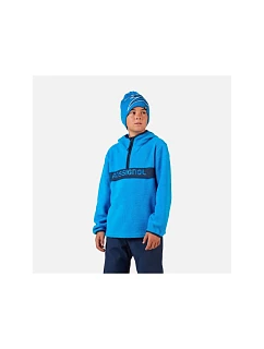 Detská mikina ROSSIGNOL JR ALLTRACK ANORAK FLEECE, modrá